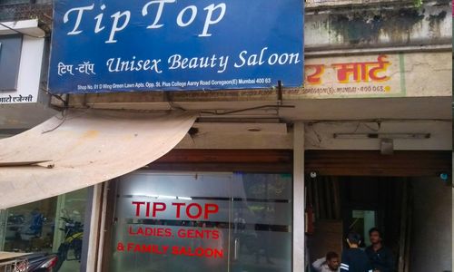 Mælkehvid flydende Forord Tip Top Unisex Beauty Salon, Goregaon East, Mumbai - nearbuy.com