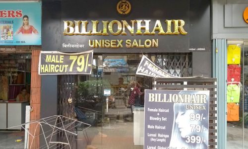 Billionhair Unisex Salon, Dahisar West, Mumbai 