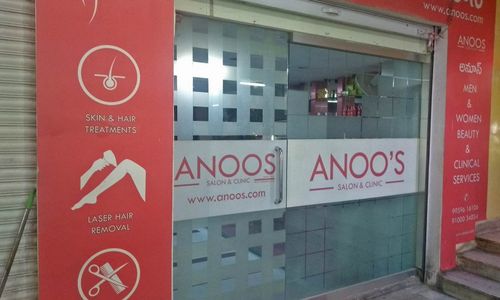 Anoo's Salon & Clinic Menu and Price List for Himayath Nagar, Hyderabad | Anoo's Salon & Clinic Menu and Price List for Himayath Nagar, Hyderabad |