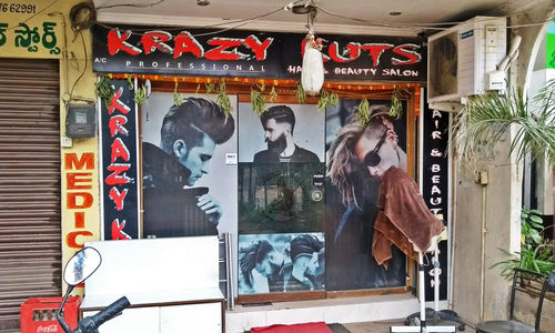 Krazy Cuts Hair & Beauty Salon, Kukatpally, Hyderabad 