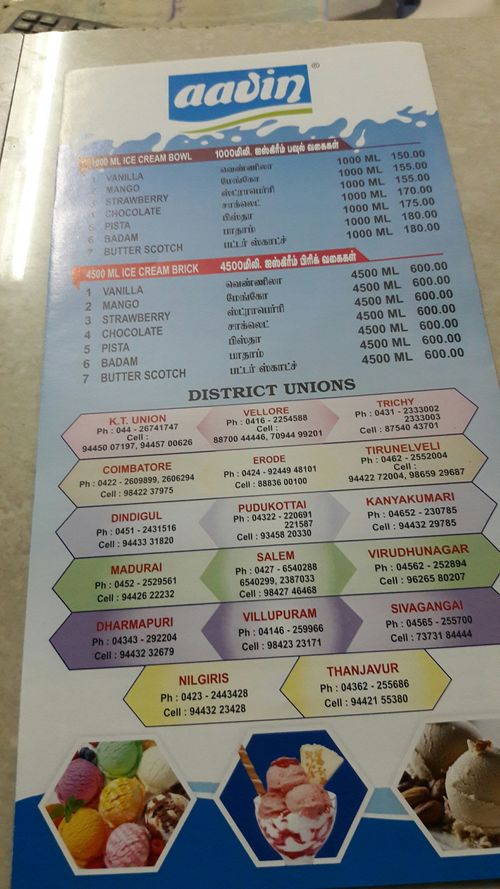 Aavin Parlour Images Photos of Aavin Parlour Kilpauk, Chennai