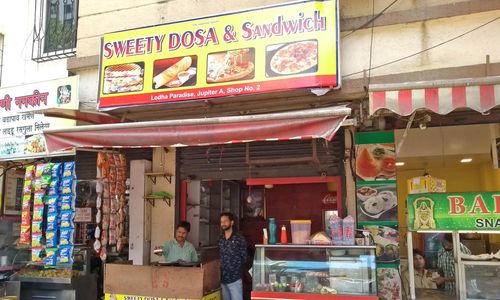 Sweety Dosa Sandwich Menu And Price List For Thane West Thane Nearbuy Com