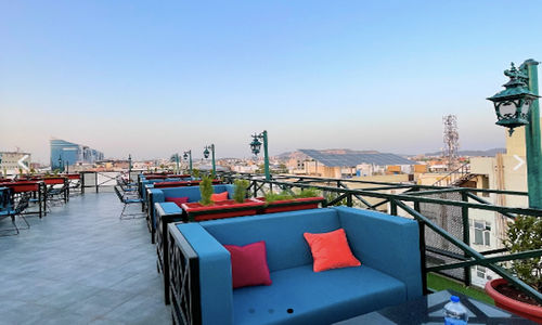 Rooftop Lounge - Hotel Everland Wish, Sector 8 Malviya Nagar, Jaipur ...