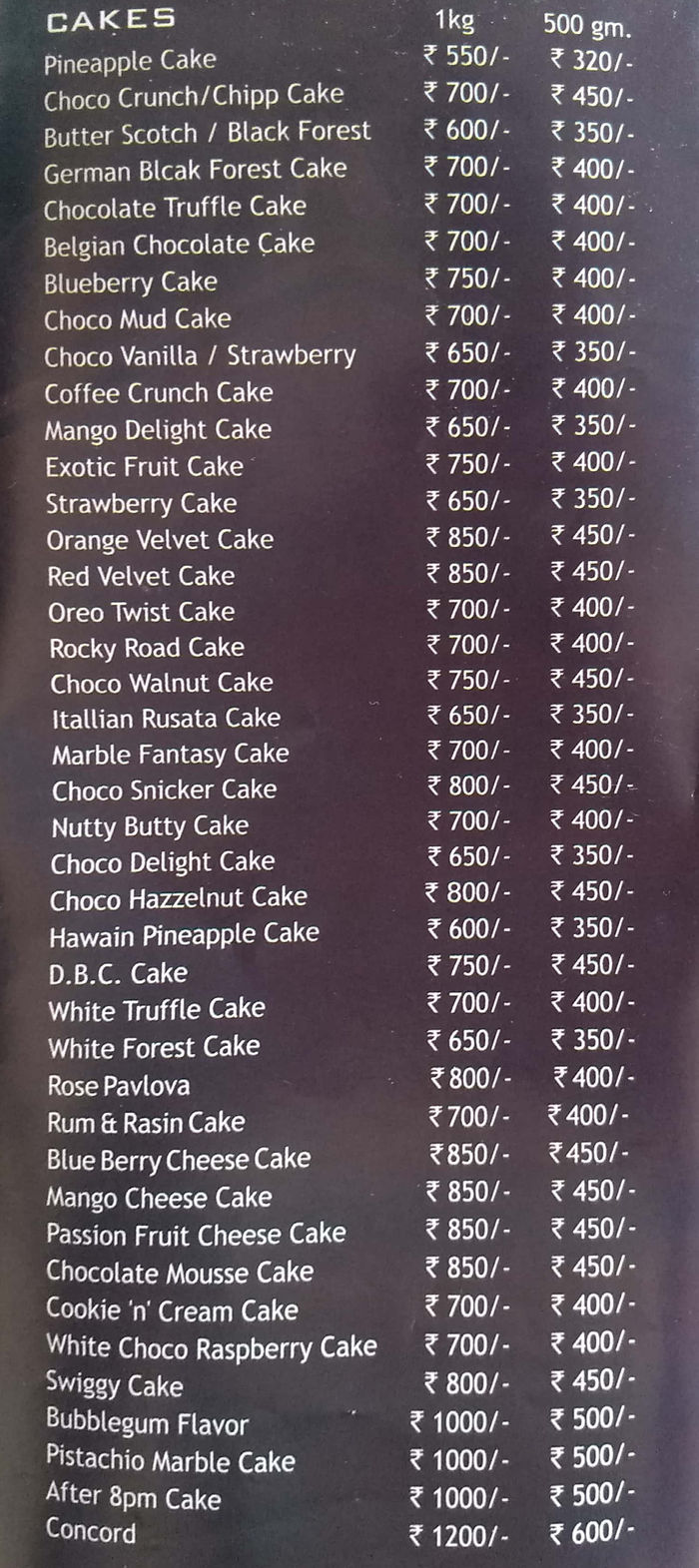 Cake Innovation in Delhi - Order Food Online - Best Bakeries in Delhi -  Justdial