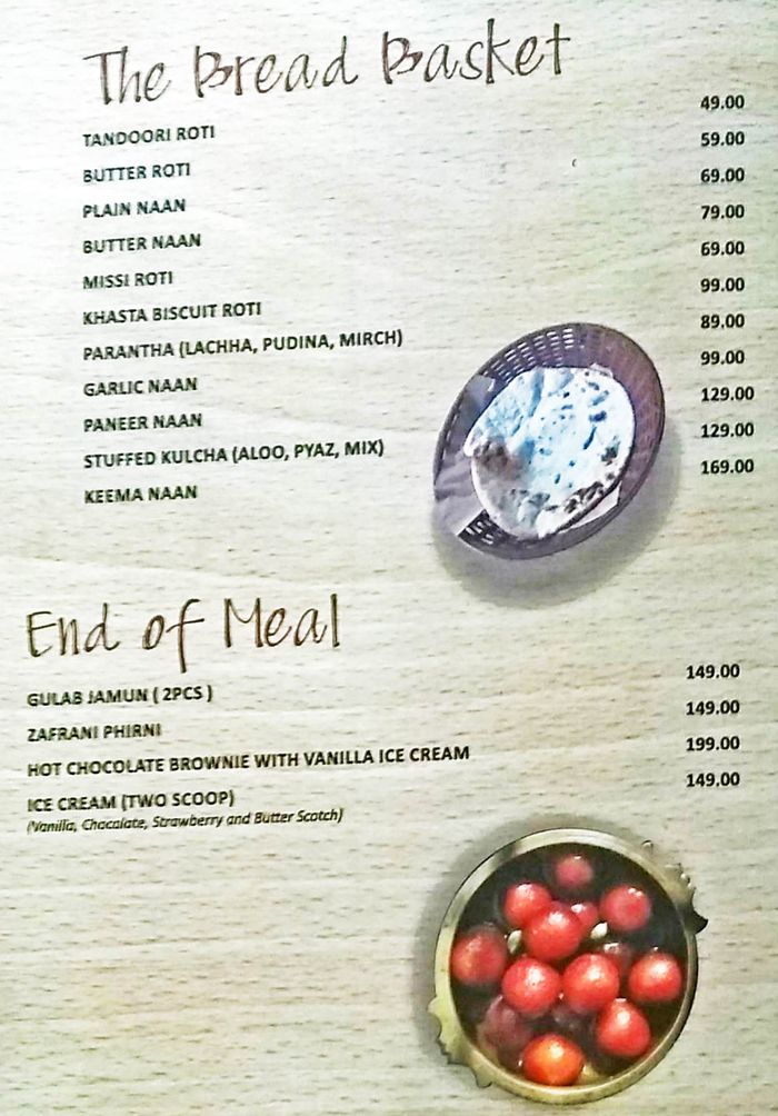 The Salt Cafe Kitchen & Bar Menu and Price List for Preet Vihar, New