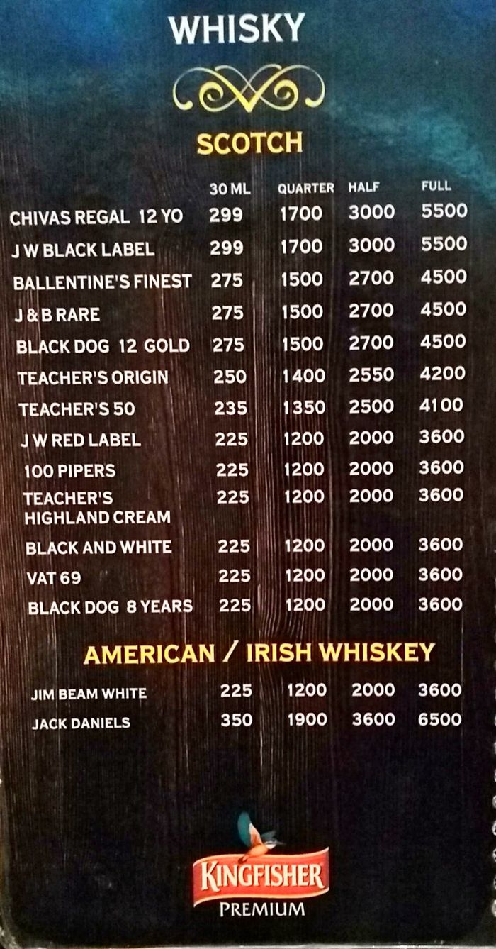 Pirates of Grill Menu and Price List for Industrial Area Phase 1