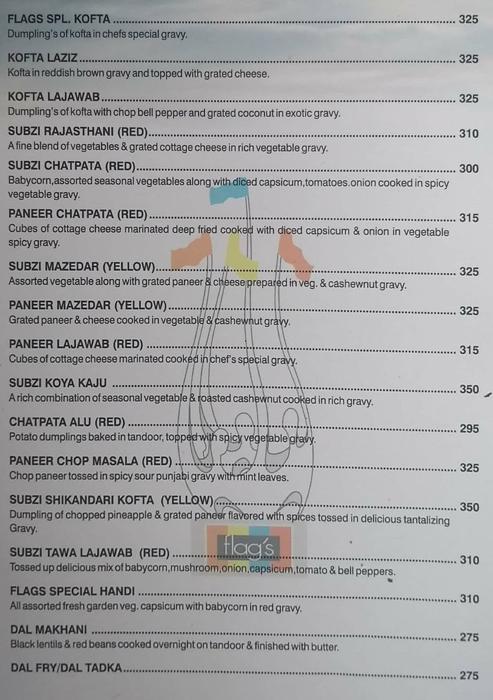 Flag's Menu and Price List for Malad West, Mumbai | nearbuy.com