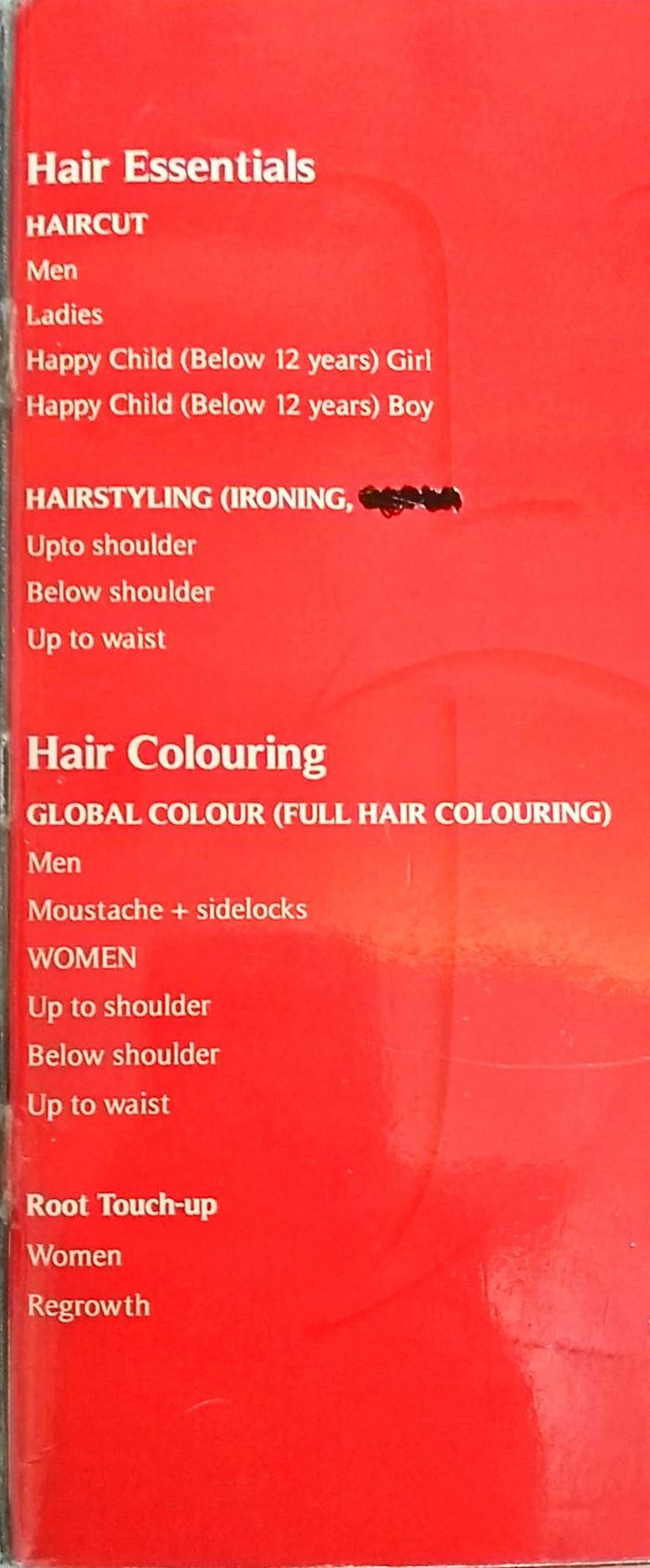 Jawed Habib Hair Beauty Salon Packages And Price List For Malad