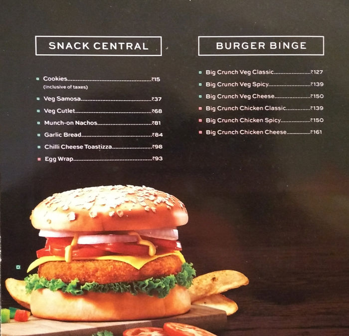 Get Cafe Coffee Day Menu Price List Gif