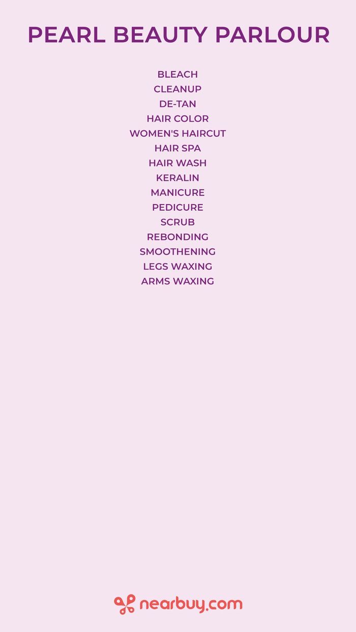 Pearl Beauty Parlour Menu and Price List for Andheri East, Mumbai | Pearl Beauty Parlour Menu and Price List for Andheri East, Mumbai |