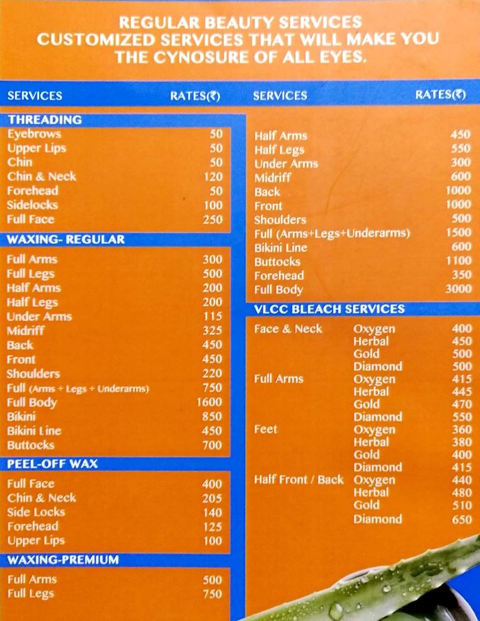 VLCC Salon Packages, Prices for Adyar, Chennai VLCC Salon Packages, Prices for Adyar, Chennai