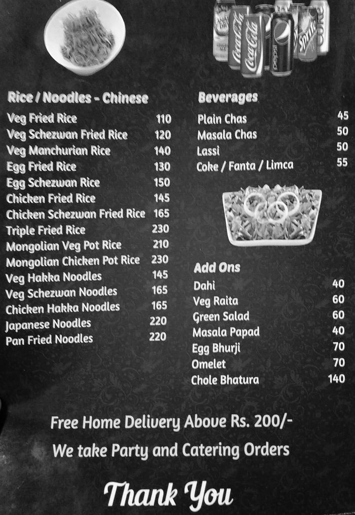 Desi Firangi Menu and Price List for Jogeshwari West, Mumbai