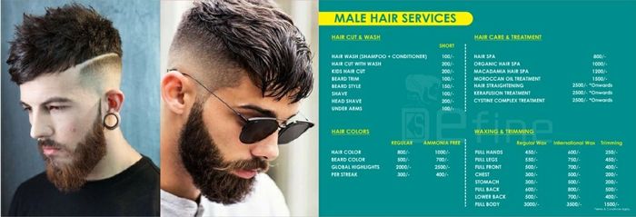 Define Hair + Beauty Salon Menu and Price List for Gachibowli, Hyderabad |  