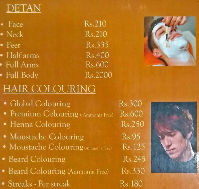 Macho Hair Studio For Men Packages and Price List for Gachibowli, Hyderabad  