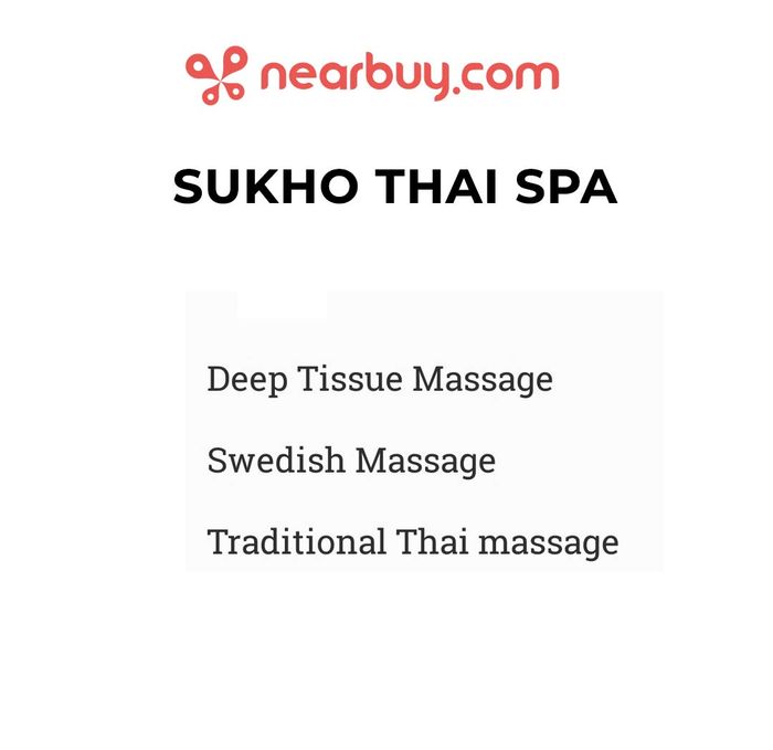 sukho thai massage price