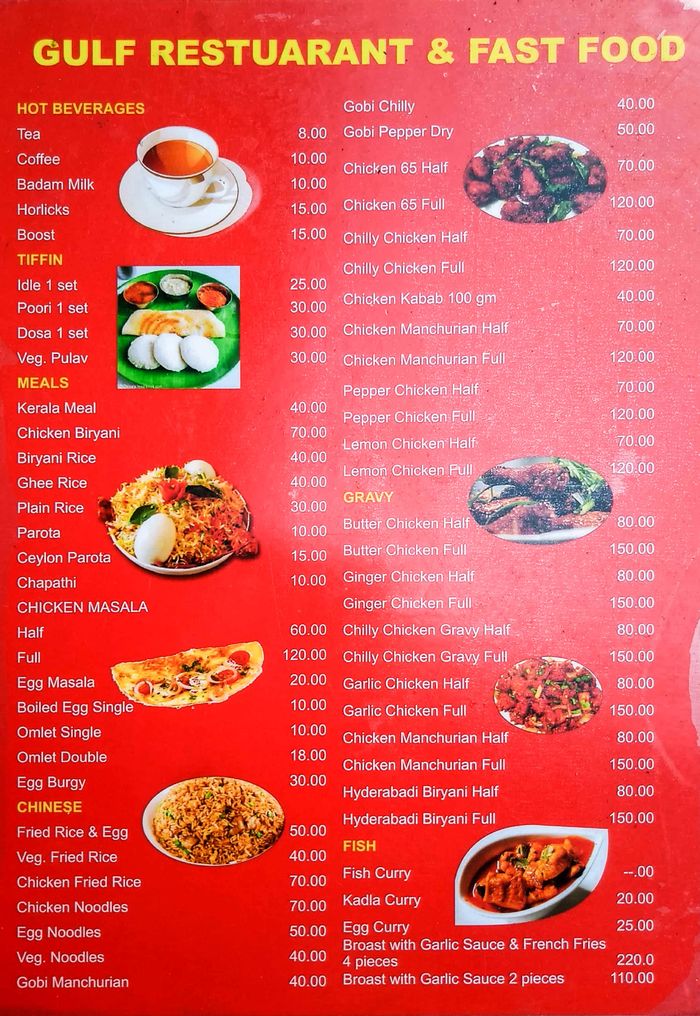 Gulf Broasted Chicken Fast Food Menu And Price List For Duravani Nagar Bengaluru Nearbuycom Gulf Broasted Chicken Fast Food Menu And Price List For Duravani Nagar Bengaluru Nearbuycom