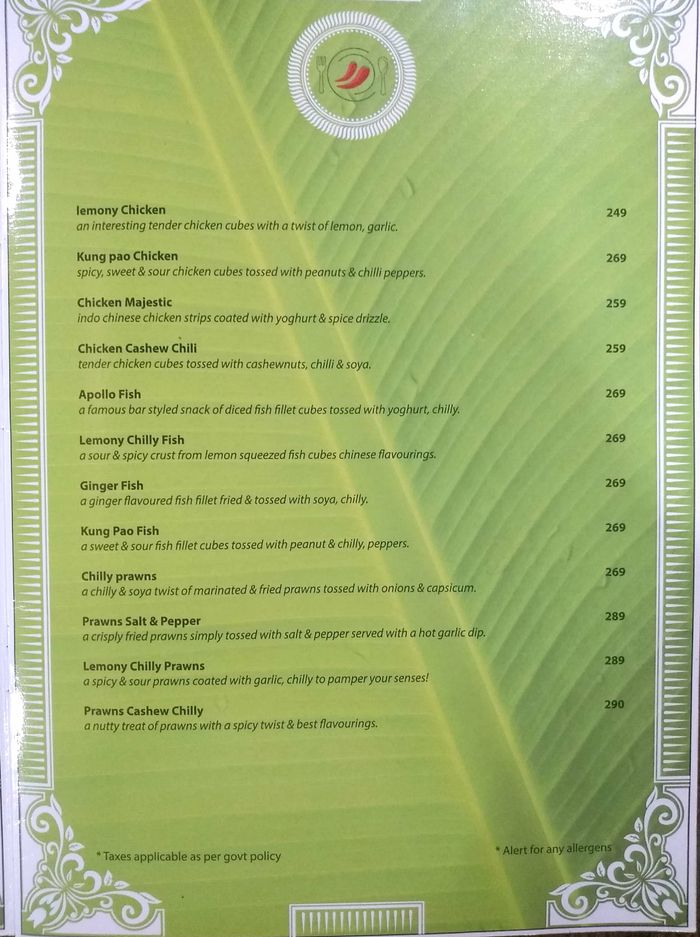 Eat Country Style Menu and Price List for Madhapur, Hyderabad