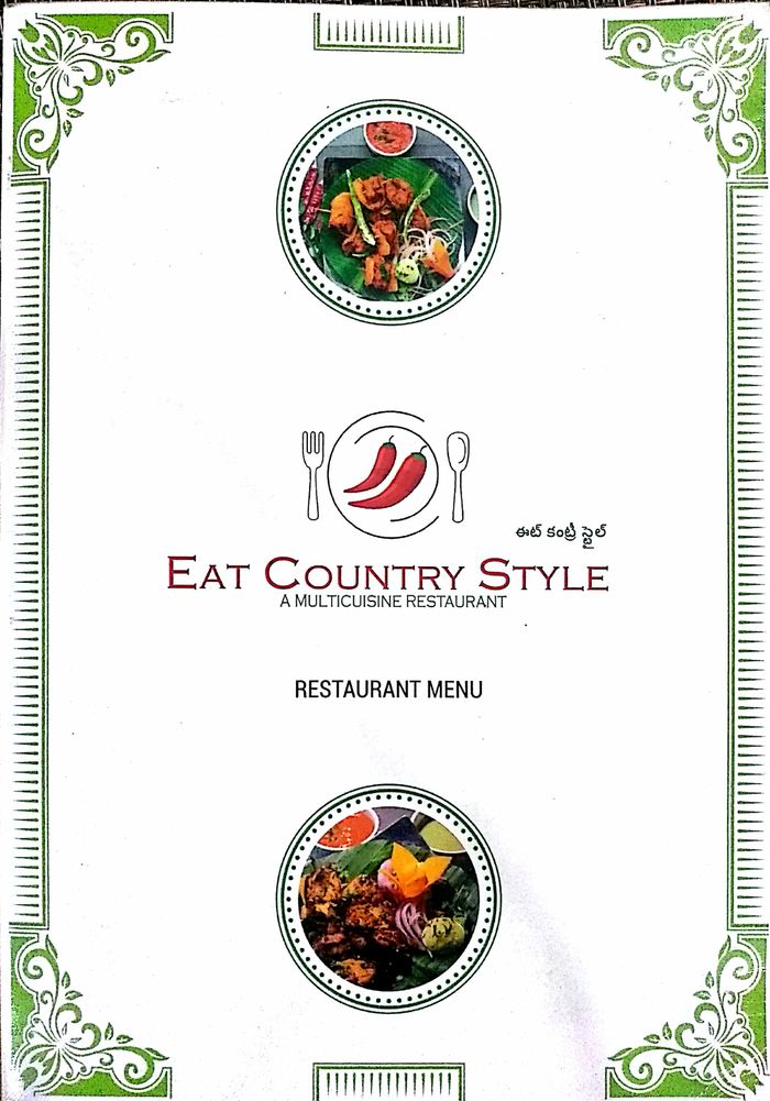Eat Country Style Menu and Price List for Madhapur, Hyderabad