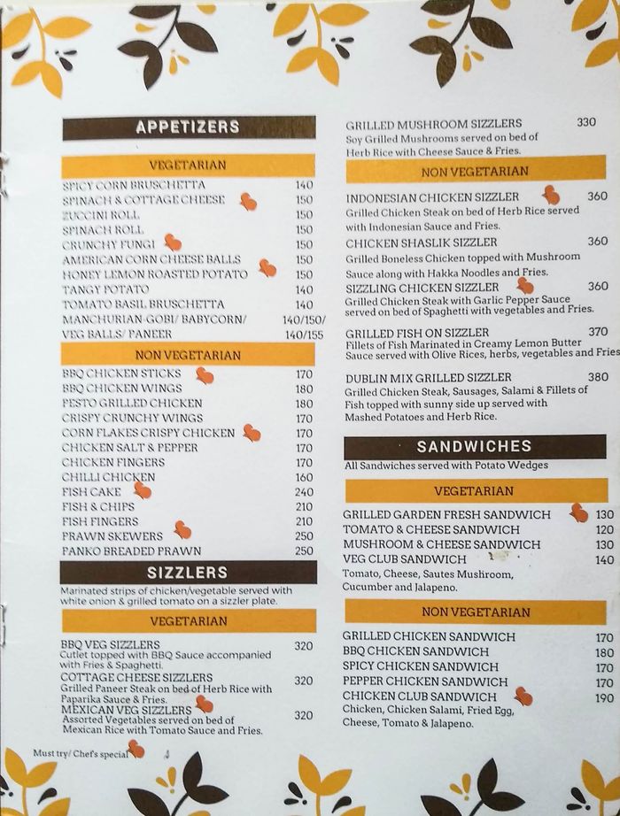 Art Blend Cafe Menu and Price List for HSR Layout, Bengaluru | nearbuy.com