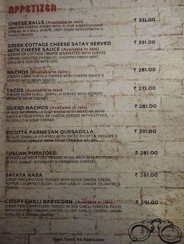 Kaidi Kitchen Menu and Price List for Mylapore, Chennai | nearbuy.com