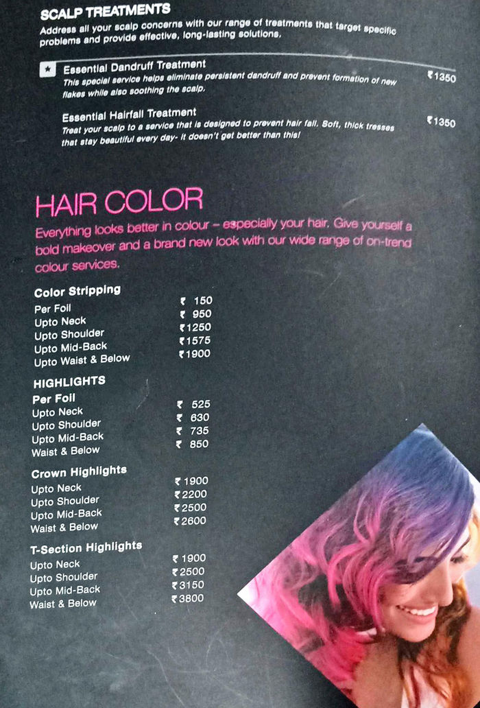 Lakmé Salon Packages and Price List for Bagh Amberpet, Hyderabad |  