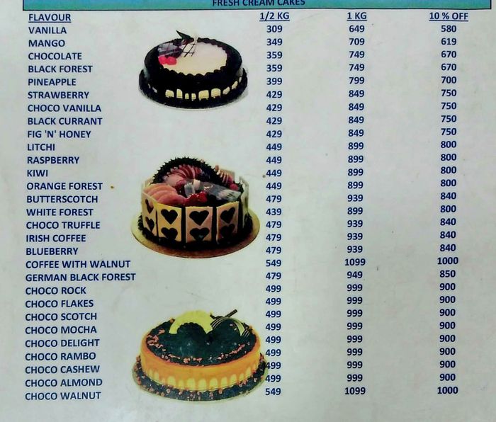 Find list of Fb Cakes in Medavakkam, Chennai - Justdial