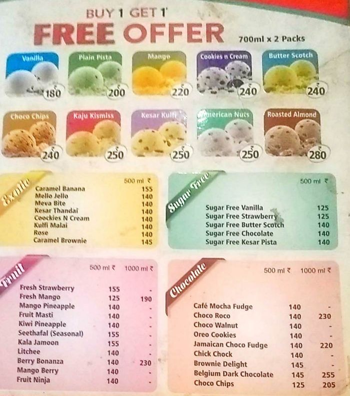 scoops ice cream prices