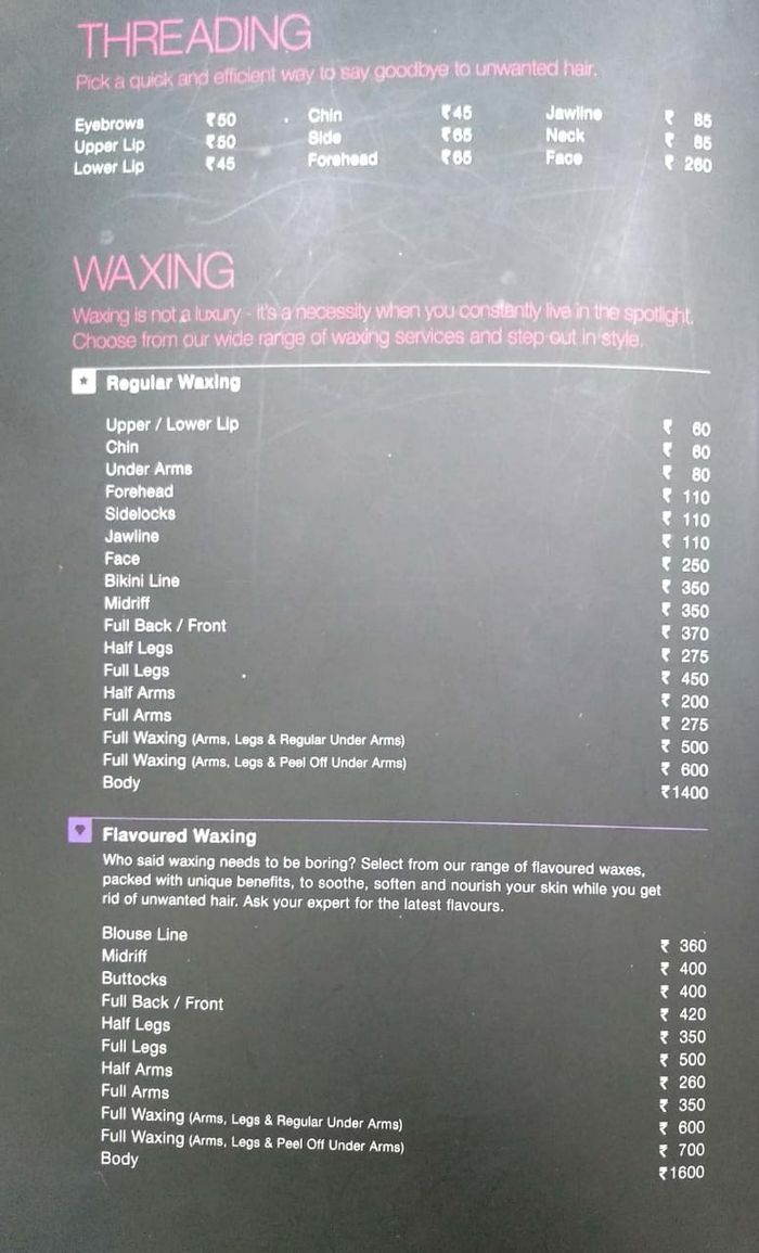 Lakmé Salon Packages and Price List for Habsiguda, Hyderabad 