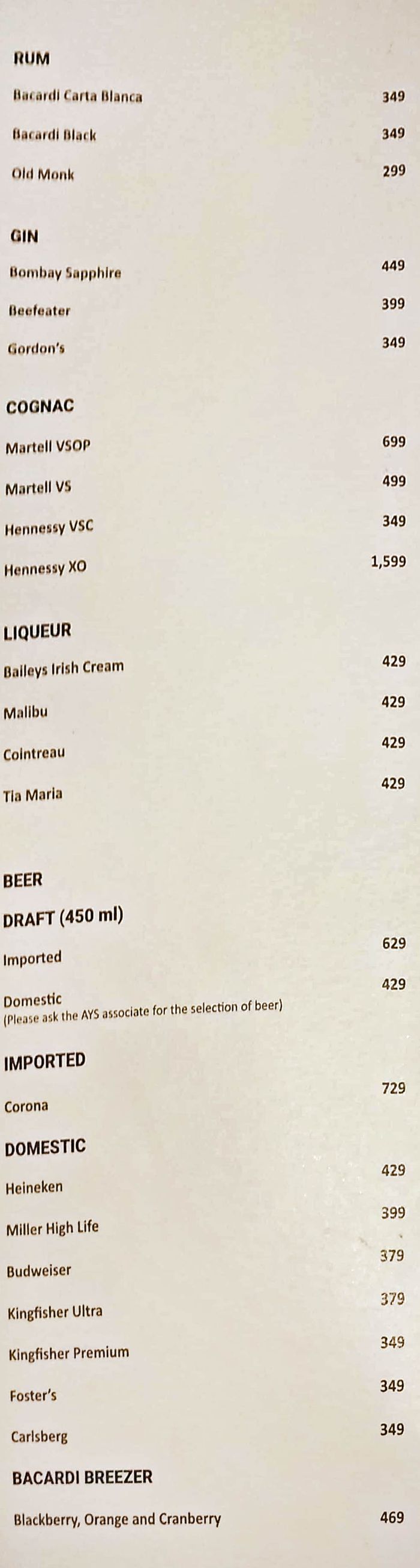 Downtown Kitchen Bar Courtyard By Marriott Menu And Price List