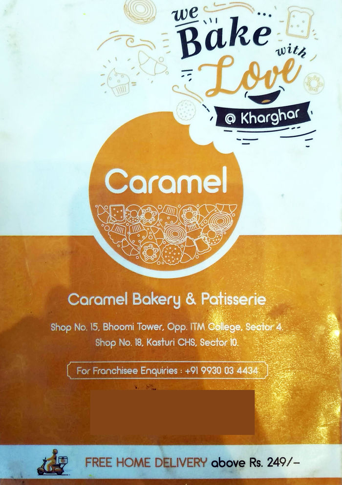 Caramel Menu and Price List for Kharghar, Navi Mumbai