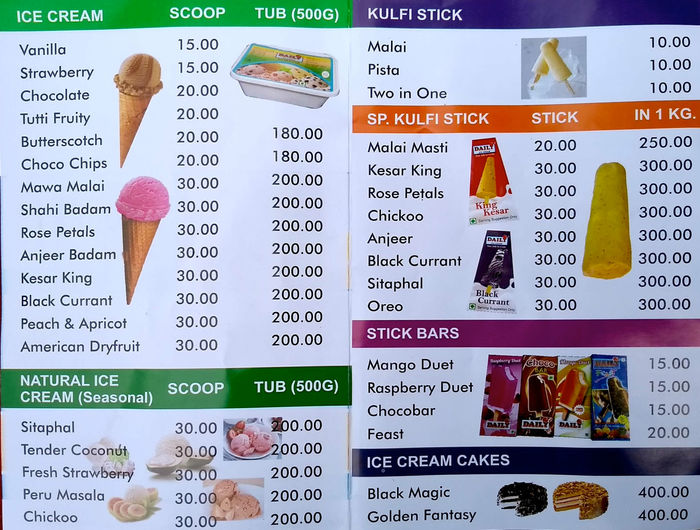 Amul Ice Cream Parlour Menu And Price List For Thane West Thane Nearbuy Com