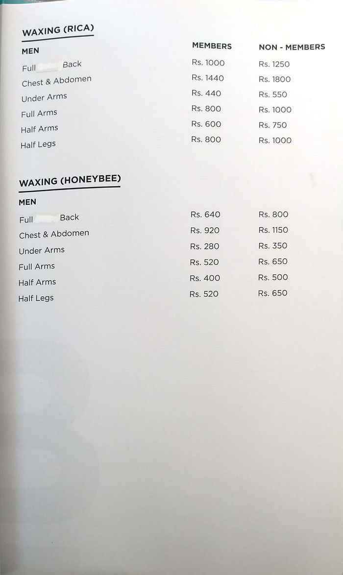 Bblunt Menu and Price List for Koramangala, Bengaluru 