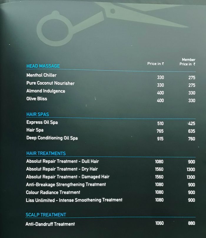 Green Trends Menu And Price List For Kattupakkam Chennai