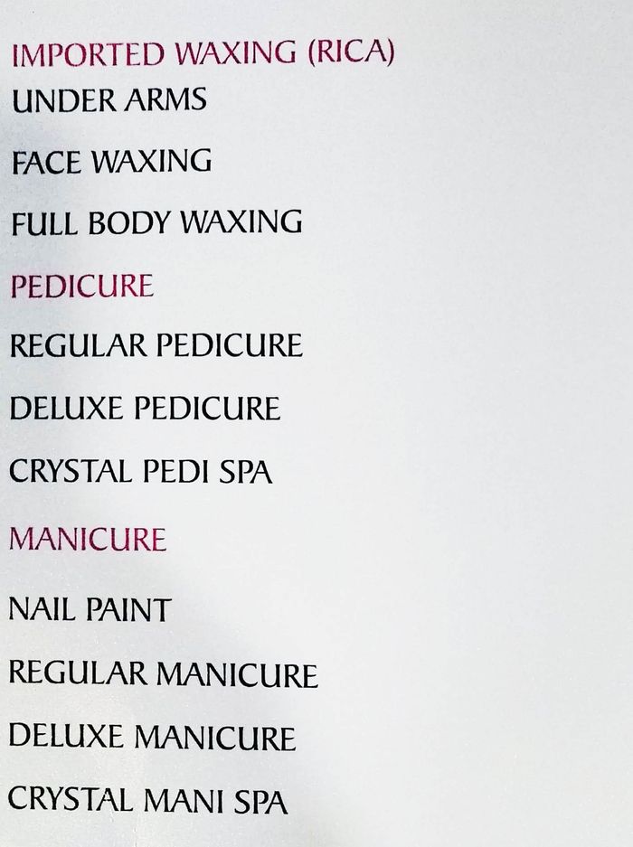 Hair n Shanti Menu and Price List for DLF City Phase 3, Gurgaon | Hair n Shanti Menu and Price List for DLF City Phase 3, Gurgaon |