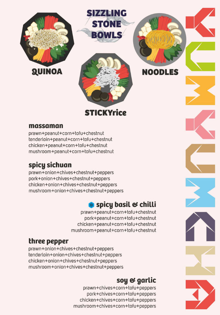 Yum Yum Cha Menu and Price List for Saket, New Delhi